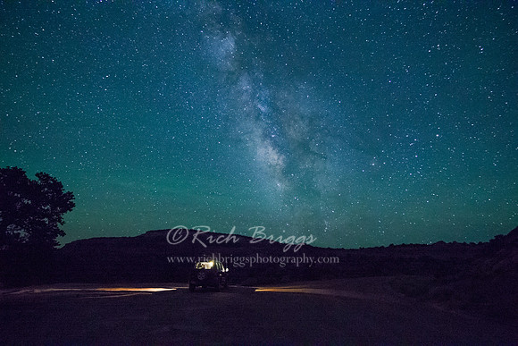 Parking Under the Milky Way