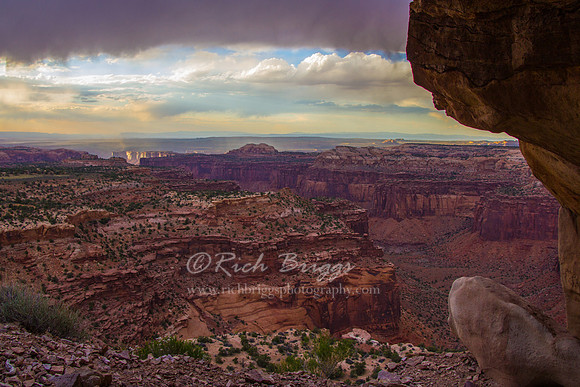 The View from Aztec Butte in Canyonlands