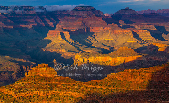 The Grand Canyon at Sunset