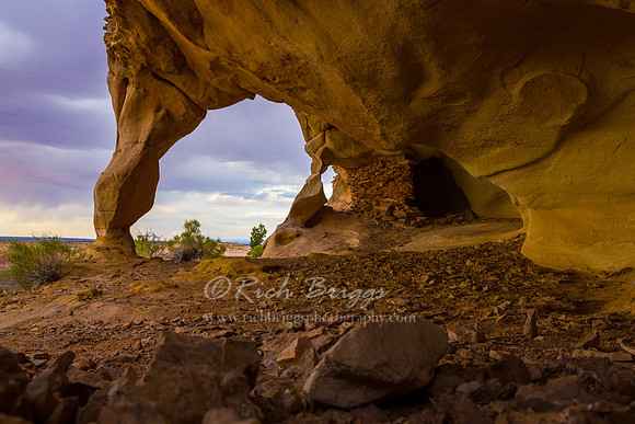Aztec Butte Arch and Granary