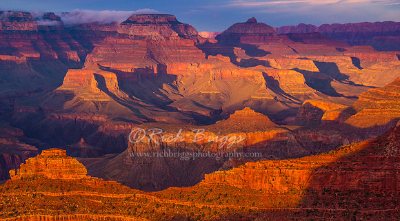 The Grand Canyon at Sunset