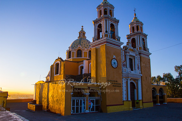 Sunrise at the Iglesia de Nuestra Senora de Los Remedios