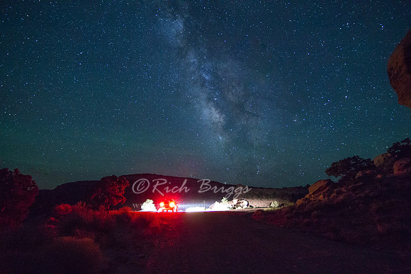 Parking Under the Milky Way