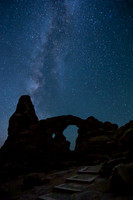 Turret Arch and the Milky Way