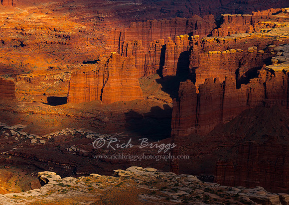 Monument Basin in Canyonlands National Park
