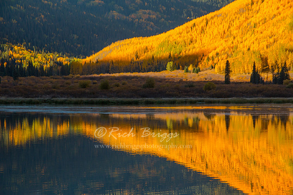Fall Colors at Crystal Lake in Colorado