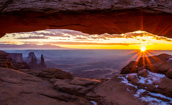The Spectacular Sunrise at Mesa Arch