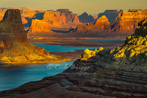 Beautiful Sunset Light at Alstrom Point