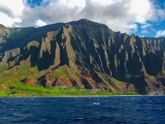 The Napali Coast of Kauai