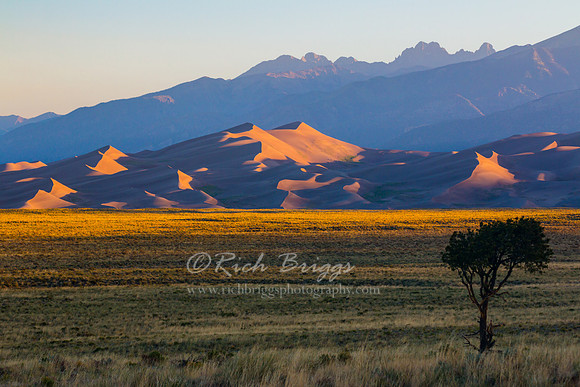 The Great Sand Dunes NP at Sunrise