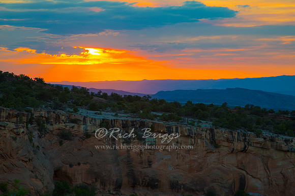 Sunset at the Colorado National Monument