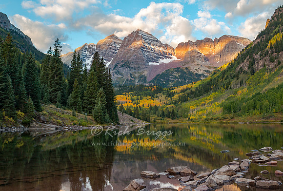 Maroon Bells at Sunrise