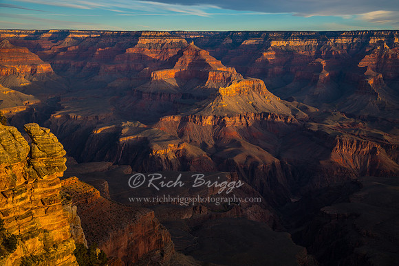 The Grand Canyon in the Early Morning