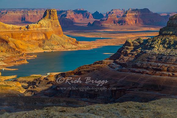 Gunsight Butte all Aglow in the Waning Sunlight