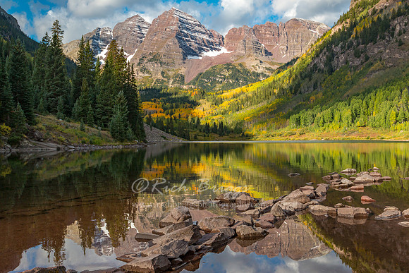 Marron Bells in Colorado