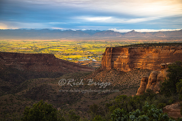 The Grand Valley in Late Evening Sunlight