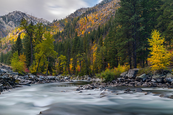 Tumwater Canyon in the Fall