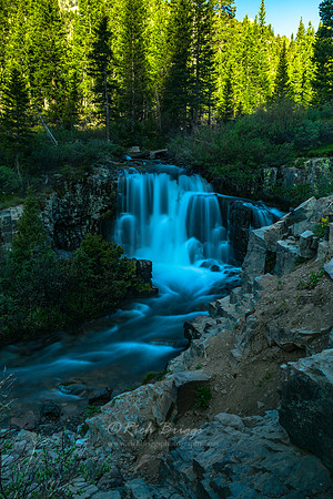 Small Waterfall at Yankee Boy Basin