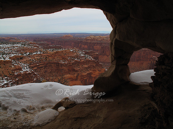 One of the Spectacular Views on Aztec Butte